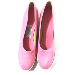 Vintage Women’s browsabours flats pink 10